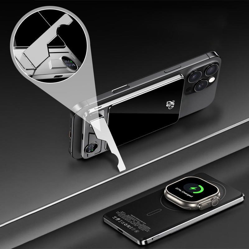 🔋✨Professional Magnetic Charger for Travelers & Professionals 🧲|  15W Wireless | 5000mAh/10,000 mAh | Fast Delivery💥