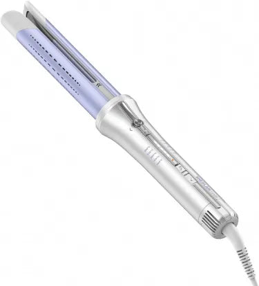 AirFlow Pro: 360° Auto-Rotating Curling Iron with Cool Air Tech