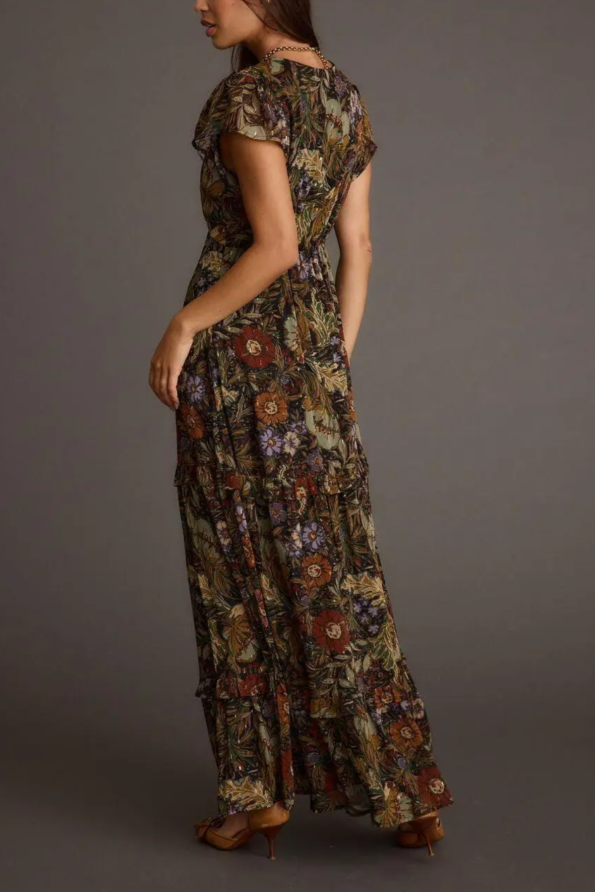 Floral Paisley Maxi Dress